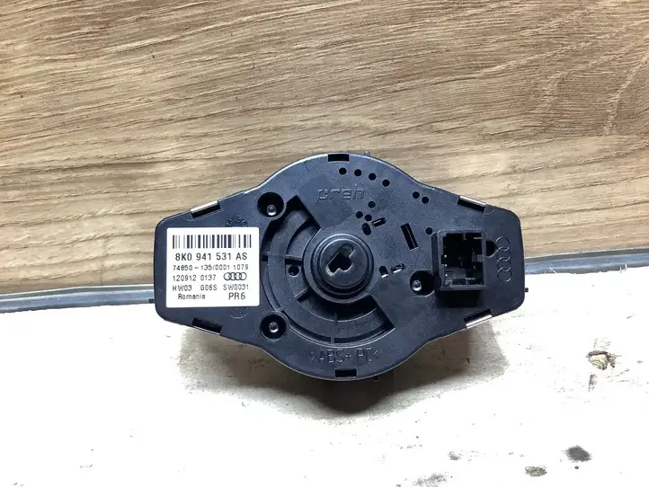 Audi A4 S4 B8 8K (2007 - 2011) 8K0941531AS Включатель фонарей — фото 2