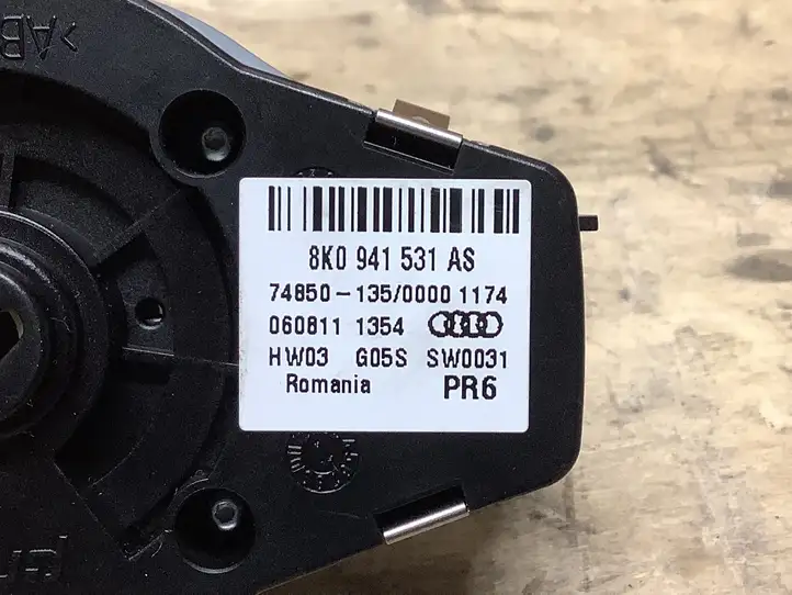 Audi A4 S4 B8 8K (2007 - 2011) 8K0941531AS Включатель фонарей — фото 3