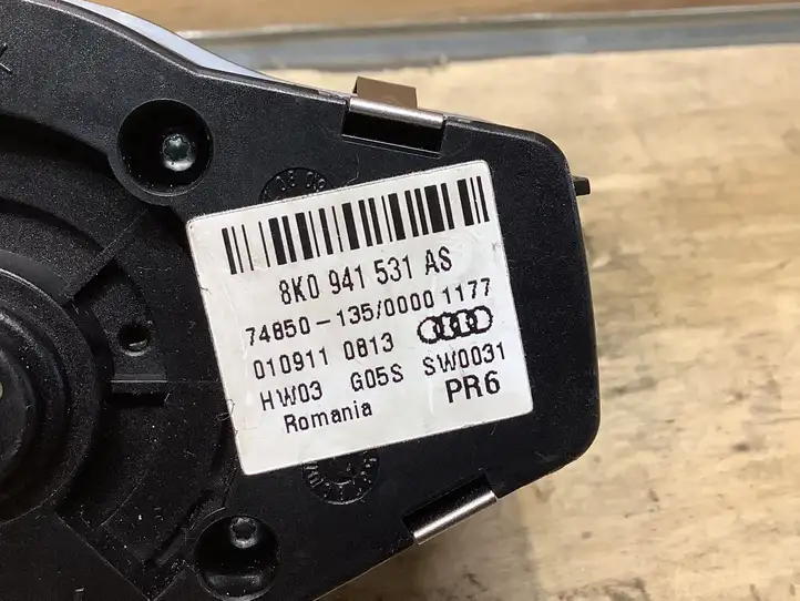 Audi A4 S4 B8 8K (2007 - 2011) 8K0941531AS Включатель фонарей — фото 3