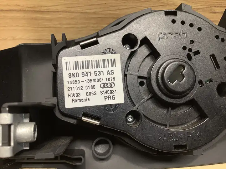Audi A4 S4 B8 8K (2007 - 2011) 8K0941531AS Включатель фонарей — фото 5