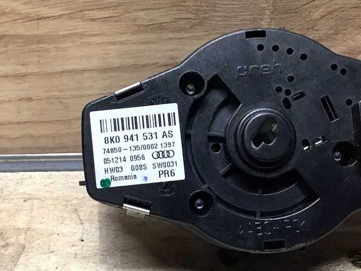 Audi A4 S4 B8 8K (2007 - 2011) 8K0941531AS Включатель фонарей — фото 3