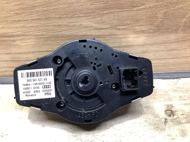 Audi A4 S4 B8 8K (2007 - 2011) 8K0941531AS Включатель фонарей — фото 2