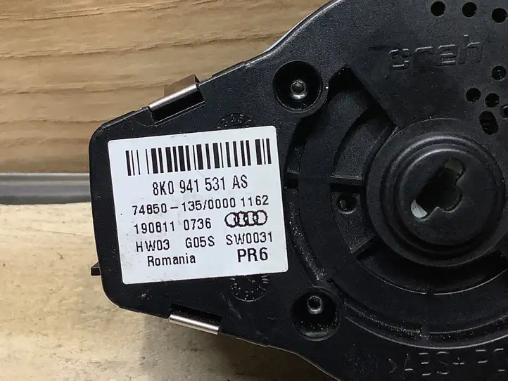 Audi A4 S4 B8 8K (2007 - 2011) 8K0941531AS Включатель фонарей — фото 3
