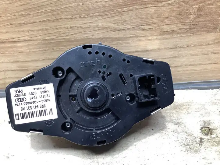 Audi A4 S4 B8 8K (2007 - 2011) 8K0941531AS Включатель фонарей — фото 2