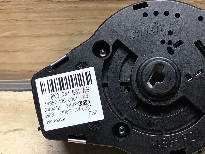 Audi A4 S4 B8 8K (2007 - 2011) 8K0941531AS Включатель фонарей — фото 3
