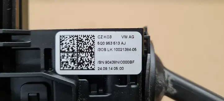 Volkswagen Golf VII (2013 - 2019) 5Q0953507DD Контактное кольцо SRS — фото 3