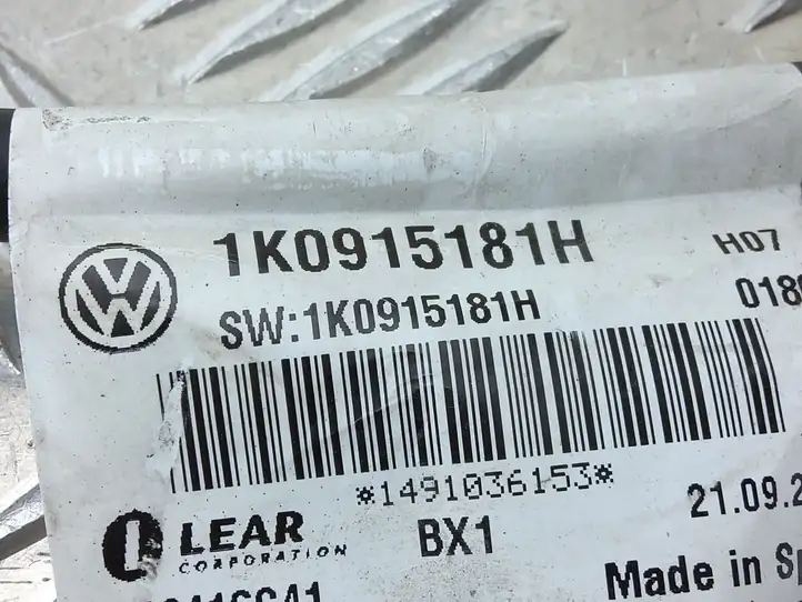 Skoda Superb B6 (3T) (2008 - 2015) 1K0915181H Минусовой провод аккумулятора — фото 3