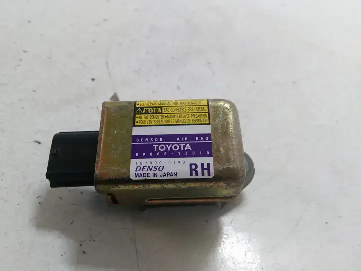 Toyota Corolla Verso E121 (2001 - 2004) 8986013010 Датчик удара SRS — фото 1