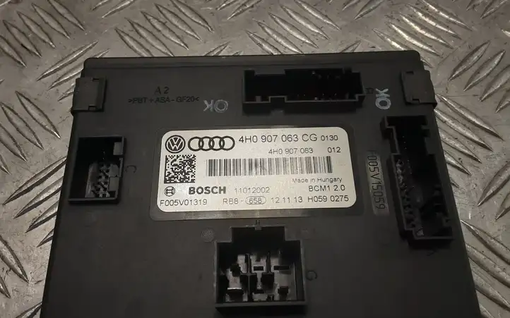 Audi A6 C7 (2011 - 2014) 4H0907063CG Модуль комфорта — фото 2