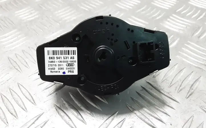 Audi A4 S4 B8 8K (2011 - 2015) 8K0941531AS Включатель фонарей — фото 3