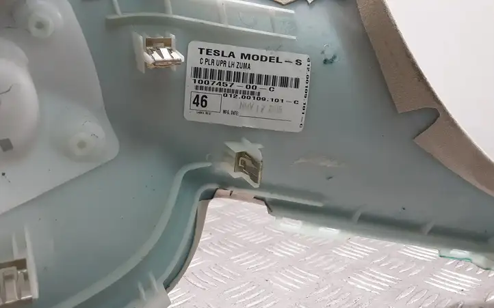 Tesla Model S (2016 - 2021) 100745700C Обшивка стойки C — фото 4