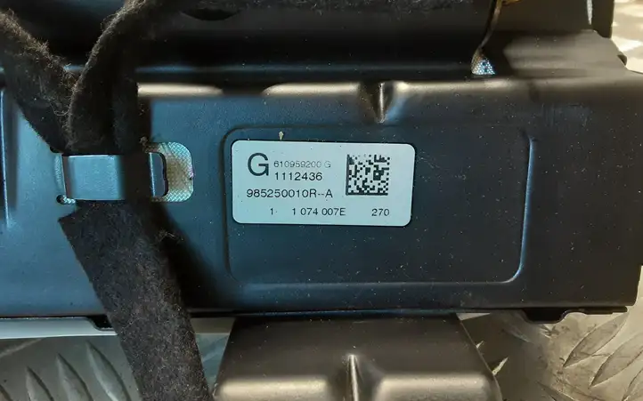 Renault Latitude (L70) (2010 - 2014) 985250010R Подушка безопасности пассажира — фото 5