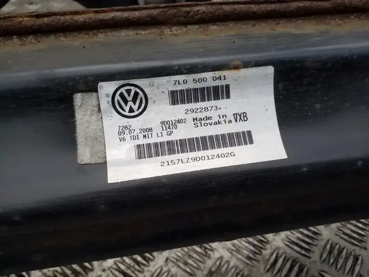 Volkswagen Touareg I (2002 - 2010) 7L0500041 Задняя балка подвески — фото 6