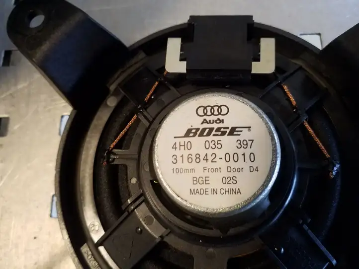 Audi A8 S8 D4 4H (2010 - 2014) 4H0035297 Комплект аудиосистемы — фото 11