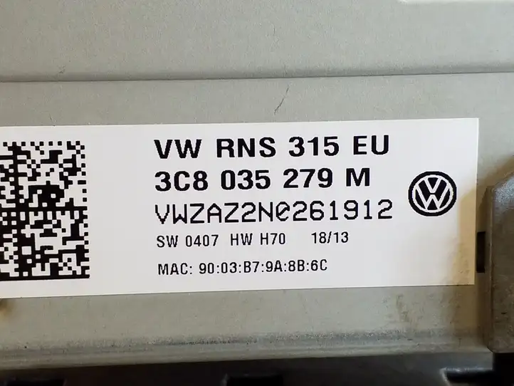 Volkswagen PASSAT CC (2012 - 2017) 3C8035279M Магнитола / мультимедийная система — фото 4