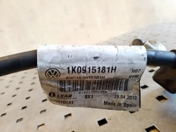 Volkswagen PASSAT CC (2012 - 2017) 1K0915181H Минусовой провод аккумулятора — фото 2