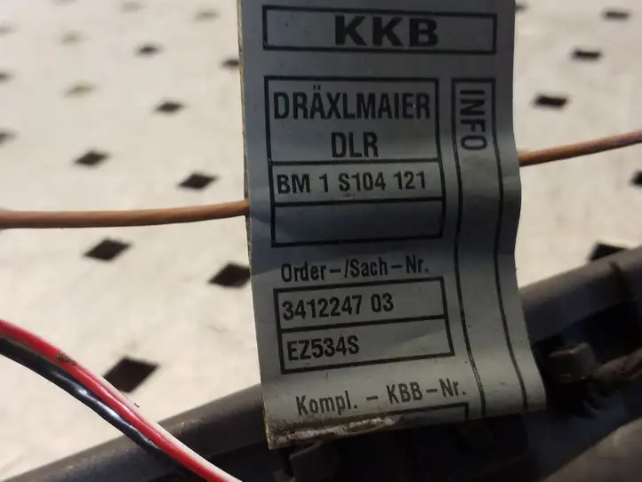 BMW X3 E83 (2003 - 2010) 3412247 Прочая электропроводка — фото 2