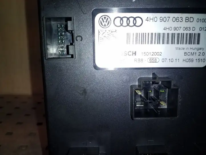 Audi A8 S8 D4 4H (2010 - 2014) 4H0907063BD Модуль комфорта — фото 4