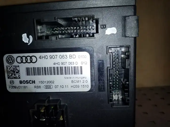 Audi A8 S8 D4 4H (2010 - 2014) 4H0907063BD Модуль комфорта — фото 5