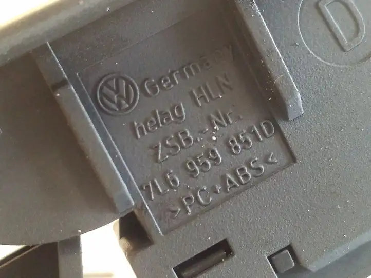 Volkswagen Touareg I (2002 - 2010) 7L6959855C Блок кнопок стеклоподъемников — фото 5