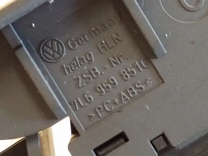 Volkswagen Touareg I (2002 - 2010) 7L6959855B Блок кнопок стеклоподъемников — фото 2