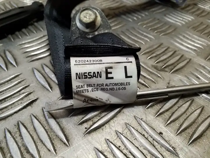 Nissan Juke I F15 (2010 - 2018) 620242300B Задний ремень безопасности — фото 3
