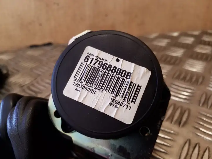 Nissan Juke I F15 (2010 - 2018) 617968800B Задний ремень безопасности — фото 2