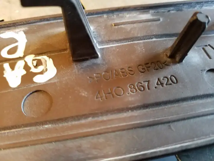 Audi A8 S8 D4 4H (2010 - 2014) 4H0867420 Обшивка задней двери — фото 4