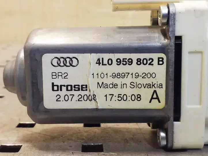 Audi Q7 4L (2005 - 2009) 4L0959802B Стеклоподъемник задней двери — фото 3