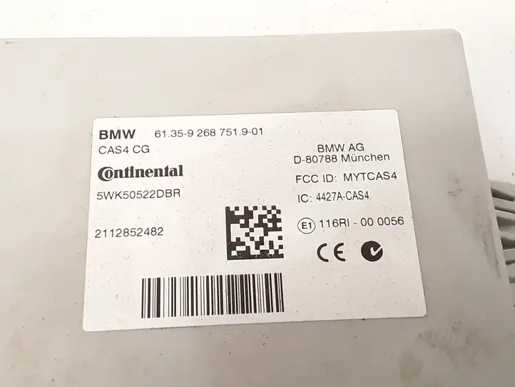 BMW 5 F10 F11 (2009 - 2016) 7635715 Комплект системы зажигания — фото 6