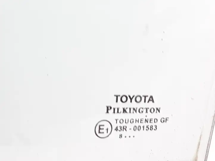 Toyota Avensis T270 (2009 - 2012) 43R001583 Стекло задней двери — фото 2