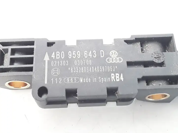 Audi A3/S3 8P (2008 - 2013) 4B0959643D Датчик удара SRS — фото 2