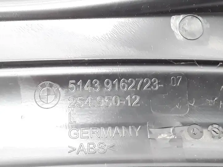BMW 5 F10 F11 (2009 - 2016) 51439162723 Внутренняя отделка заднего порога — фото 8