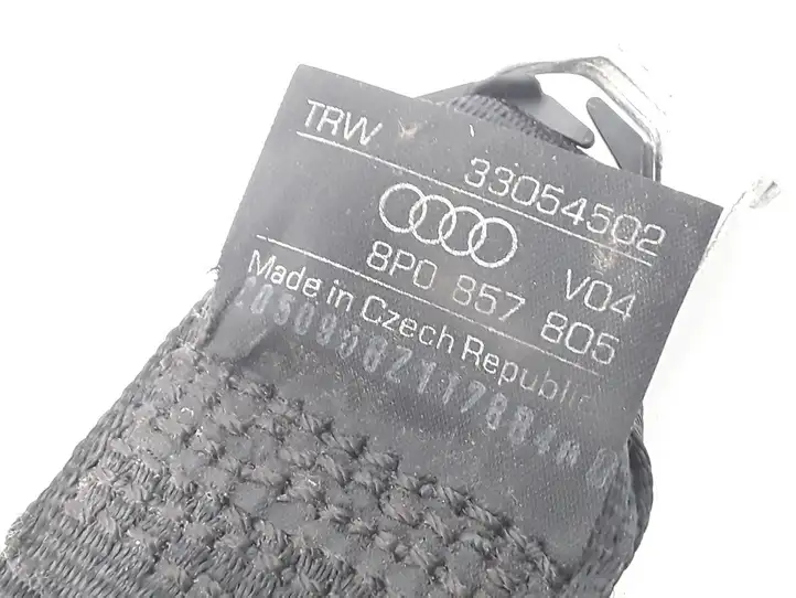 Audi A3/S3 8P (2008 - 2013) 8P0857805 Задний ремень безопасности — фото 7