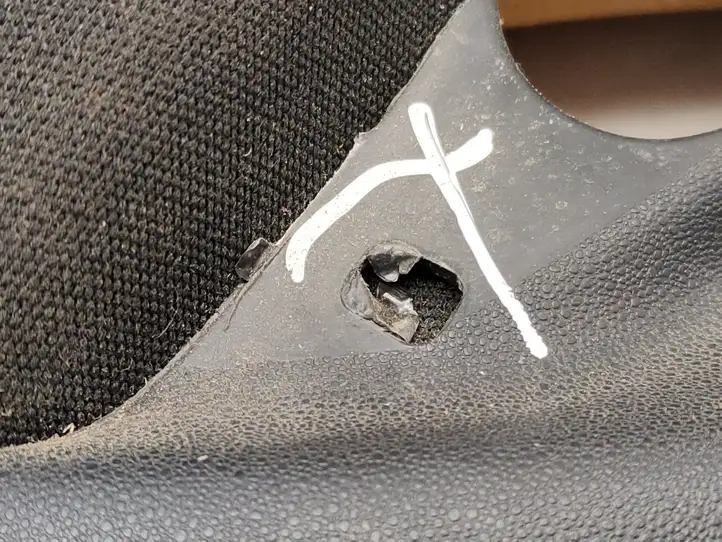 Citroen C3 (2009 - 2013) 96867589ZD Обшивка задней двери — фото 8