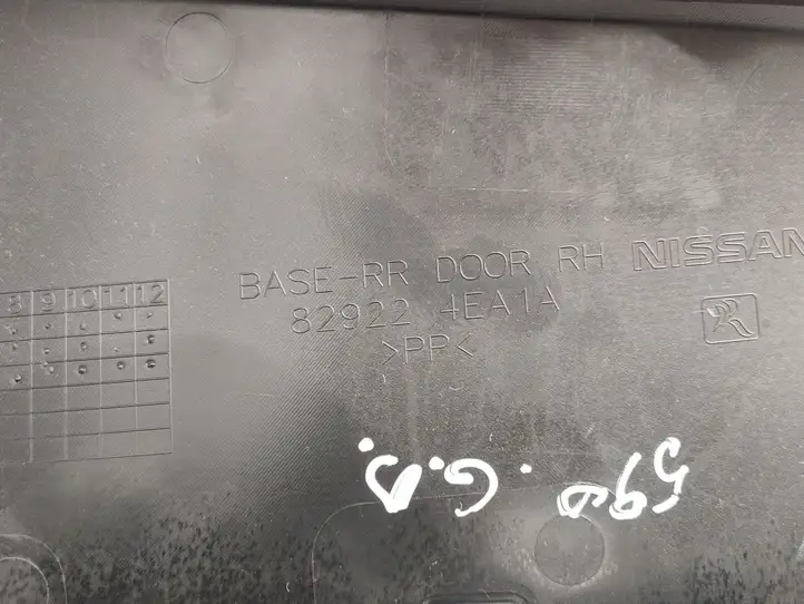 Nissan Qashqai (2013 - 2017)  829224EA1A Обшивка задней двери