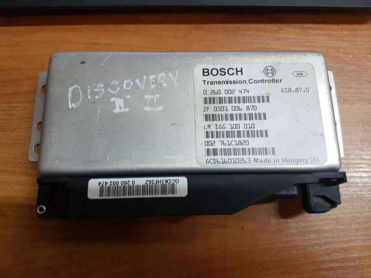 Land Rover Discovery (1998 - 2004)  0260002474 Блок управления пневмоподвеской (задний)