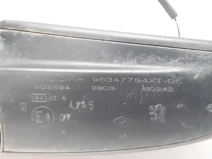Peugeot 307 CC (2001 - 2005) 96347734XT Боковое зеркало с электроприводом — фото 6