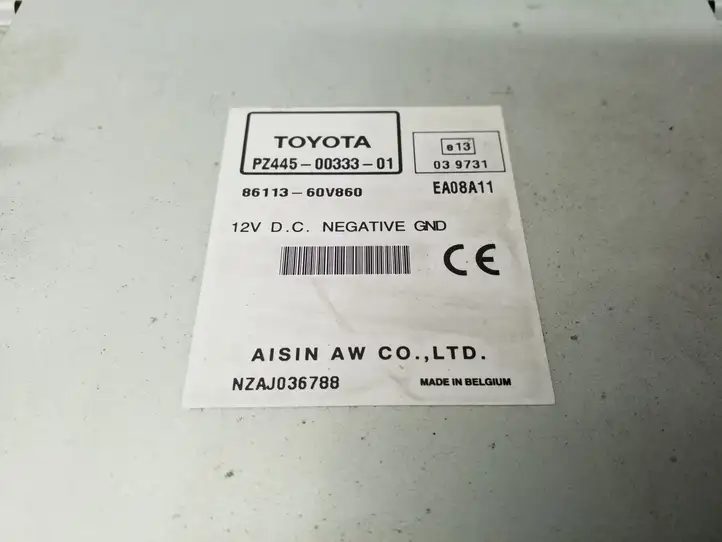 Toyota Avensis T270 (2009 - 2012) 9953801610 Магнитола / мультимедийная система — фото 8