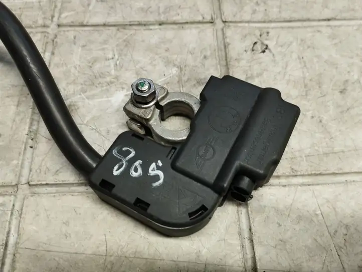 BMW 1 E81 E87 (2004 - 2011) 611292159530 Минусовой провод аккумулятора — фото 4