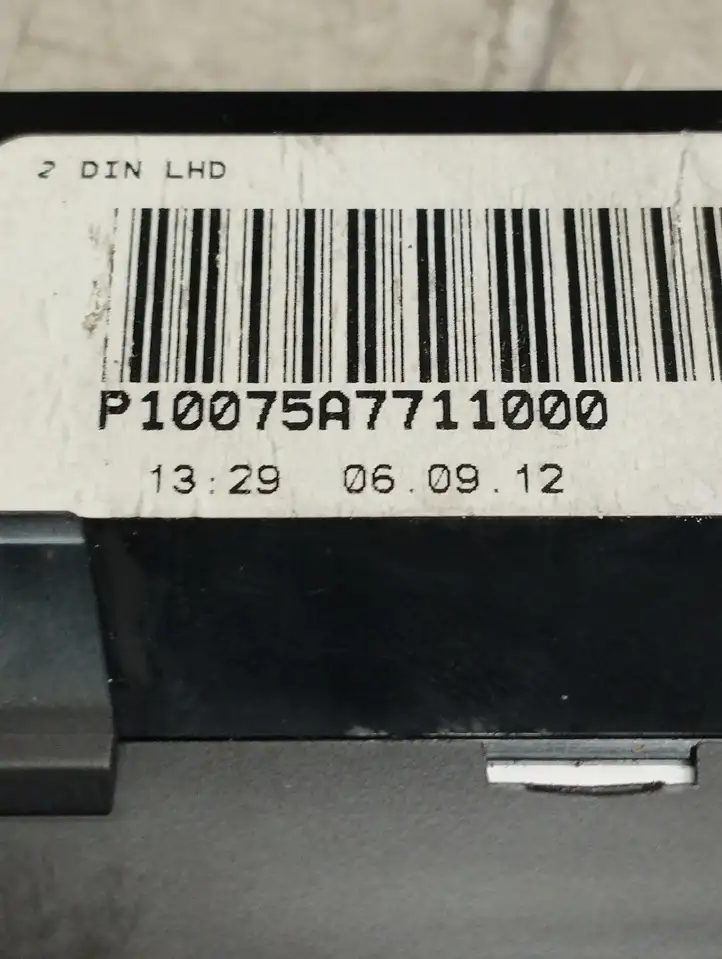 Nissan Qashqai (2006 - 2010) P10075A7711000 Реле предупреждения об ремнях безопасности — фото 2