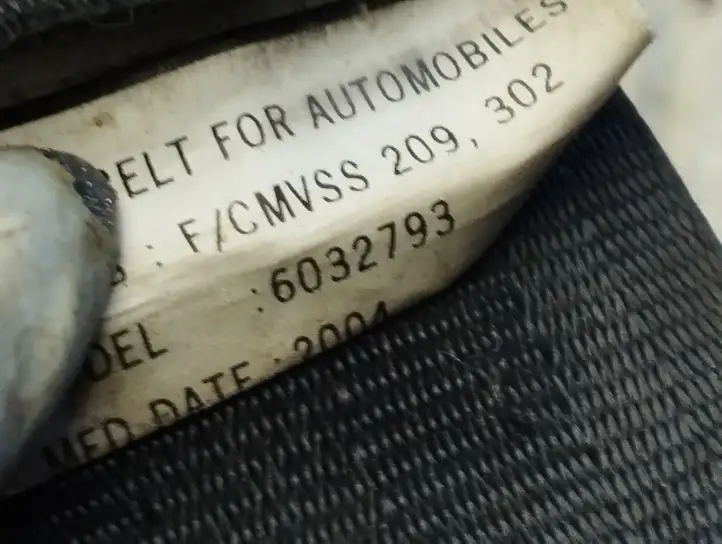 Mazda 3 I (2003 - 2006) 6032793 Передний ремень безопасности — фото 5
