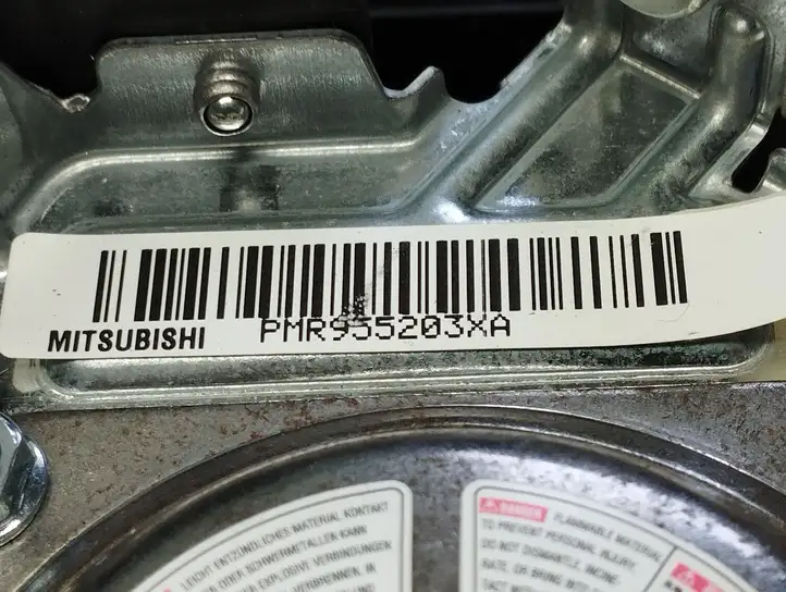 Mitsubishi Colt (2004 - 2008) PMR955203XA Подушка безопасности руля — фото 7