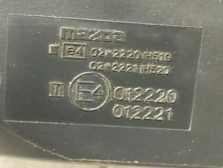 Mazda 3 I (2003 - 2006) 012220 Боковое зеркало механическое — фото 2