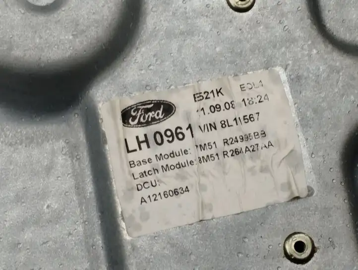 Ford C-MAX I (2007 - 2010) 7M51R045H23B Стеклоподъемник задней двери без мотора — фото 2