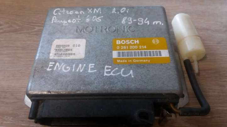 Citroen XM (1989 - 1994)  0261200214 Блок управления двигателем ECU
