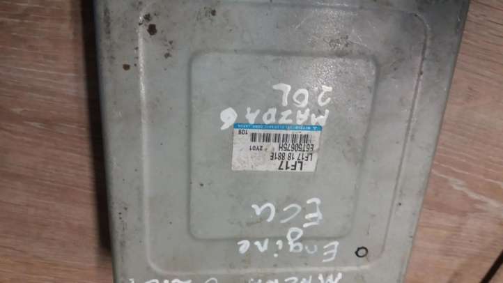 Mazda 6. (2002 - 2005)  LF1718881E Блок управления двигателем ECU