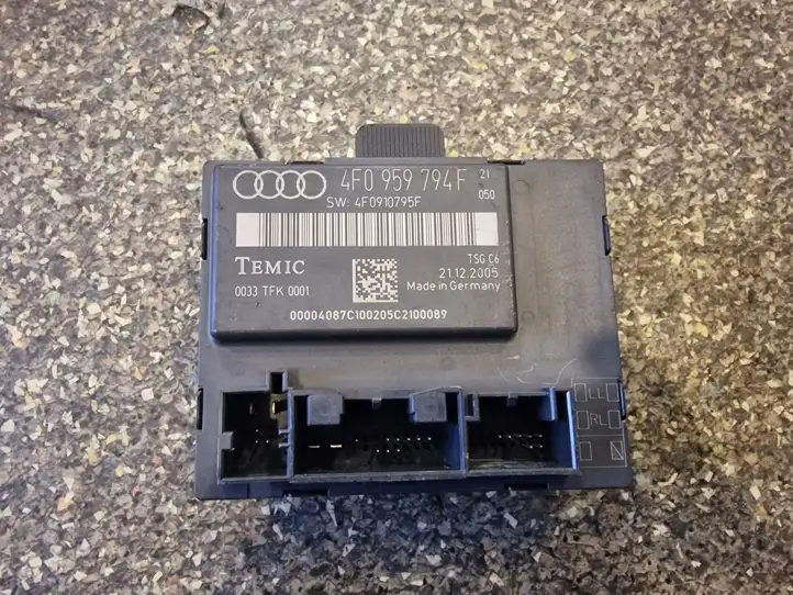 Audi A6 S6 C6 4F (2004 - 2008) 4F0959794F Модуль комфорта — фото 2