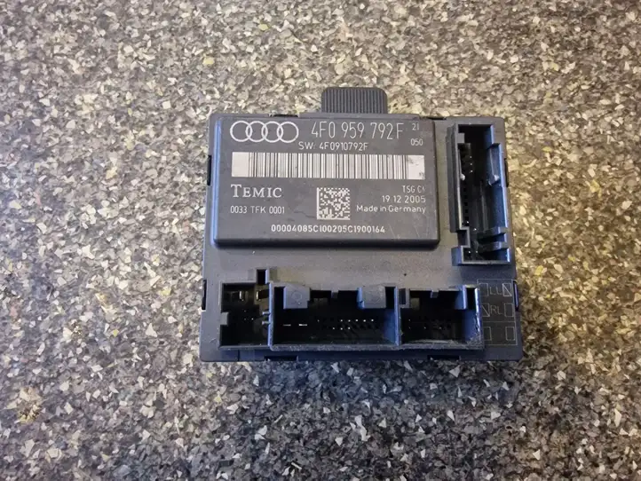Audi A6 S6 C6 4F (2004 - 2008) 4F0959792F Модуль комфорта — фото 1