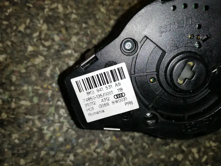 Audi A4 S4 B8 8K (2011 - 2015) 8K0941531AS Включатель фонарей — фото 2